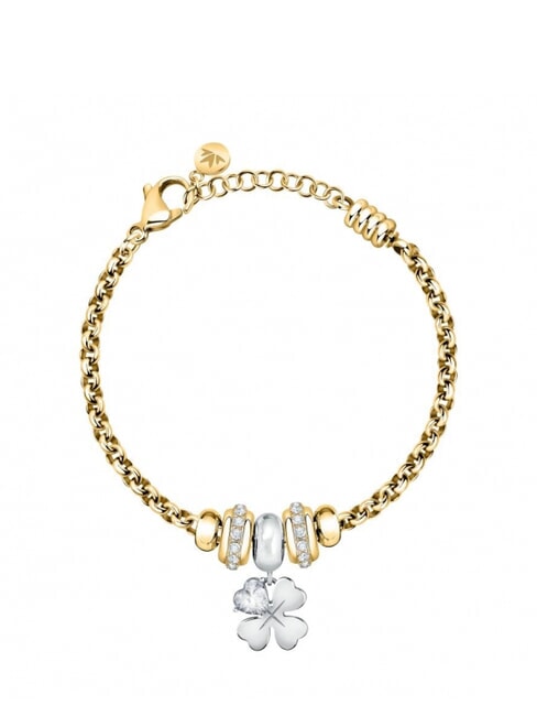 MORELLATO DROPS  Braccialetto in acciaio con cristalli oro - Bracciali Donna