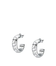 MORELLATO POETICA Orecchini in acciaio con cristalli - Orecchini