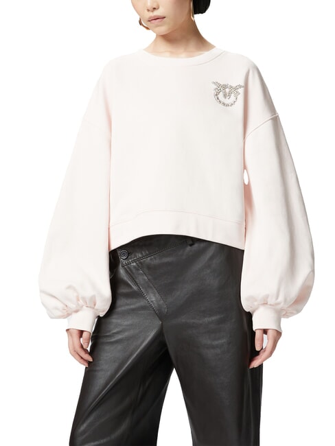 PINKO CERESOLE  Felpa rosa-castano pallido - Felpe Donna