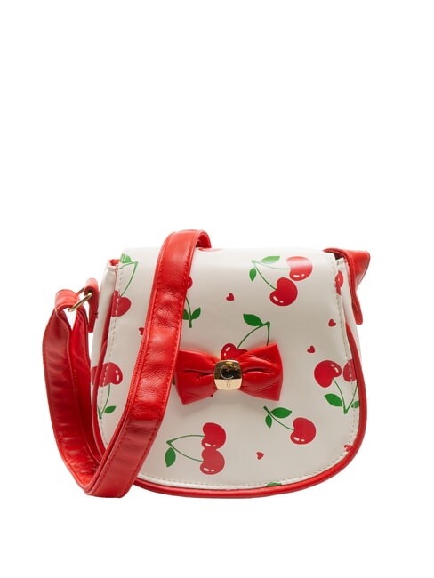 CAMOMILLA CHERRY Borsa mini a tracolla con flap white - Borse e accessori kids