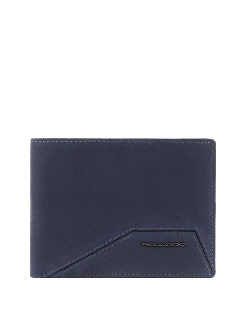 PIQUADRO RHINO  Portafoglio in pelle blu - Portafogli Uomo