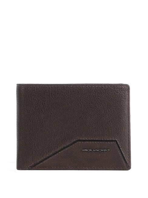 PIQUADRO RHINO  Portafoglio in pelle MORO - Portafogli Uomo
