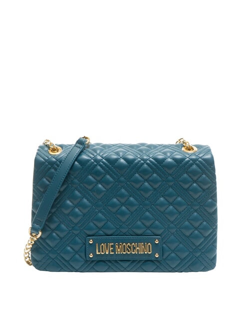 LOVE MOSCHINO QUILTED Convertible Borsa a spalla / a tracolla smeraldo - Borse Donna