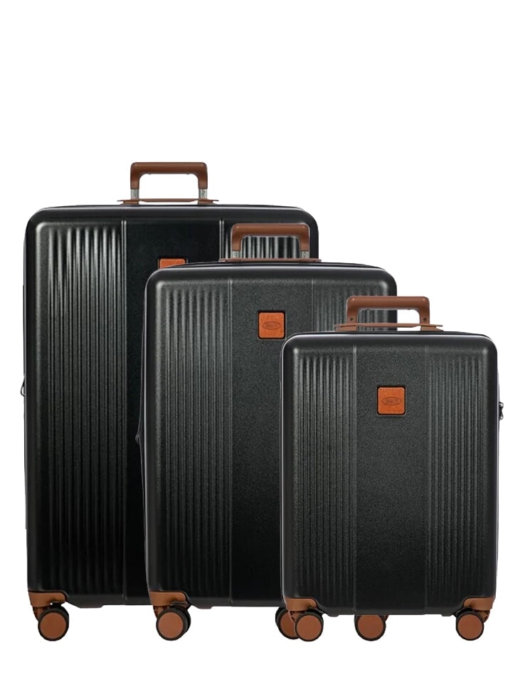 Bric's Ferrara Set Trolley: Cabin, Medio E Gra Espandibili Nero