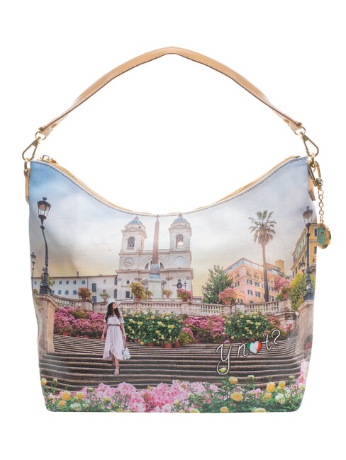 YNOT YESBAG Borsa sacca a spalla floral - Borse Donna