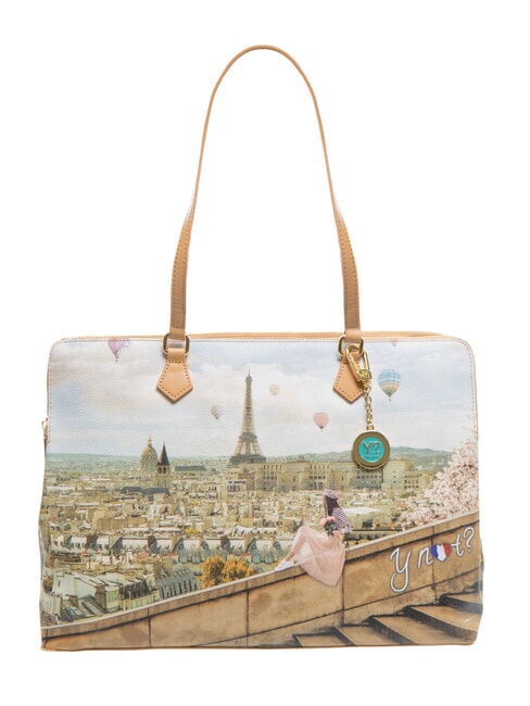 YNOT YESBAG Borsa Tote a spalla montgolfiere - Borse Donna