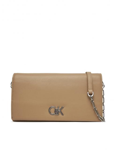 CALVIN KLEIN CK CONV CHAIN Borsa a tracolla crockery - Borse Donna