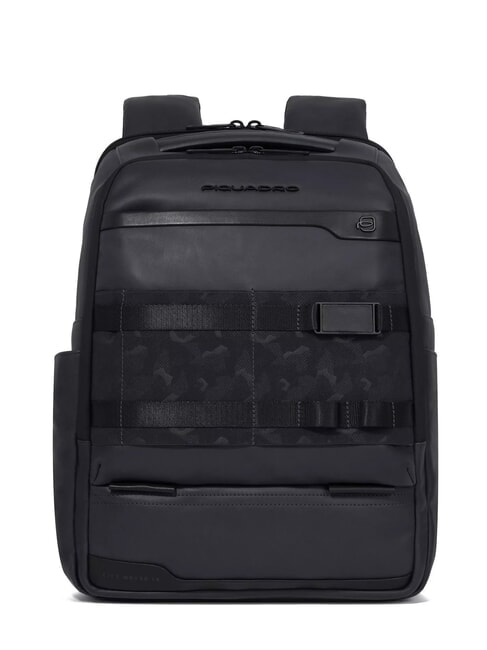PIQUADRO FXP Zaino porta PC 14" in pelle Nero - Zaini da lavoro porta PC