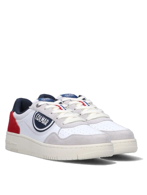 COLMAR AUSTIN MASTER Sneakers white/navy/red - Scarpe Uomo