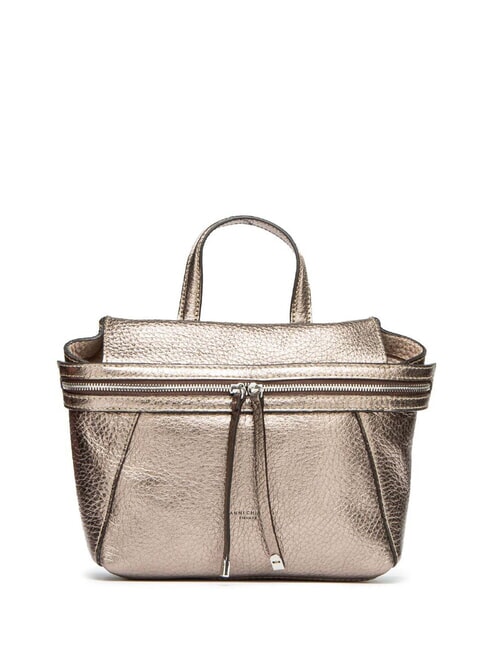 GIANNI CHIARINI GILDA Borsa doppia funzione in pelle peltro - Borse Donna