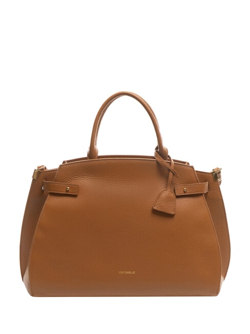 COCCINELLE KLICHE Borsa a mano in pelle martellata CUIR - Borse Donna