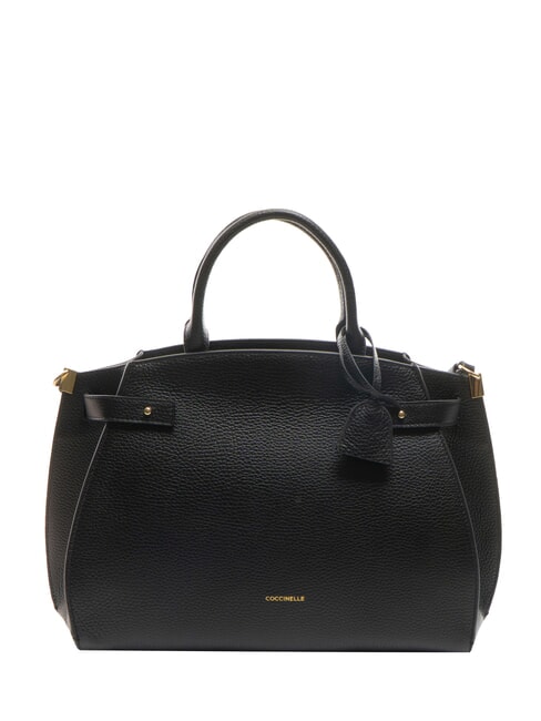 COCCINELLE KLICHE Borsa in pelle con tracolla Nero - Borse Donna