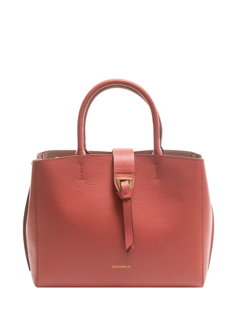 COCCINELLE ALBA Borsa tote in pelle martellata pot - Borse Donna