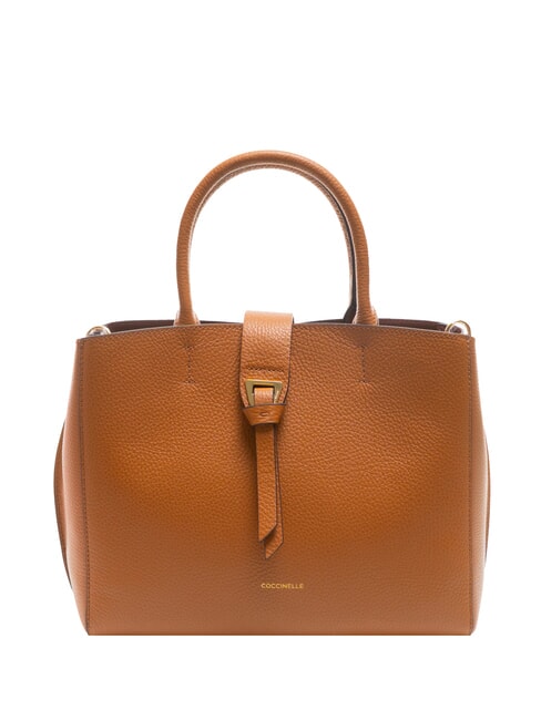 COCCINELLE ALBA Borsa tote in pelle martellata CUIR - Borse Donna