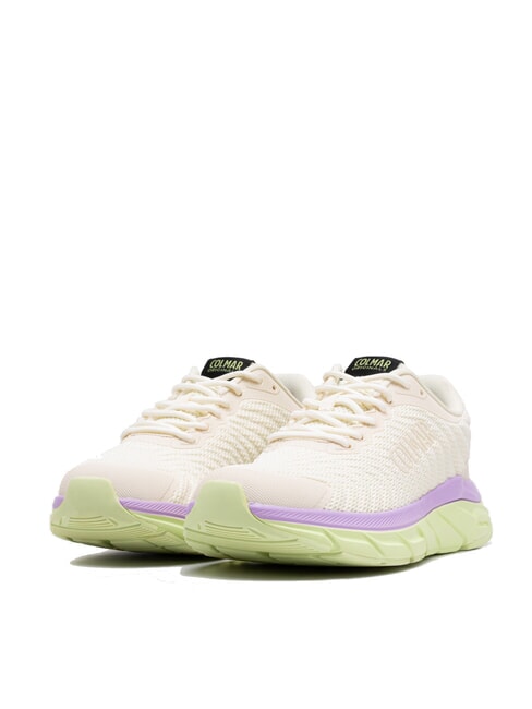 COLMAR URBANTRAIL COLORS Sneakers off white-tea green-lilac - Scarpe Unisex