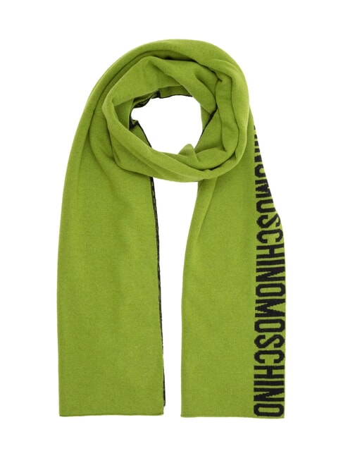 MOSCHINO LOGO Sciarpa lime - Sciarpe
