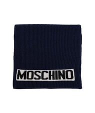 MOSCHINO LOGO Sciarpa a costine - Sciarpe