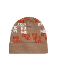 MOSCHINO LOGO BICOLOR Berretto con risvolto - Cappelli