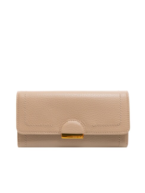 COCCINELLE TALEA Portafoglio continental in pelle martellata powder pink - Portafogli Donna