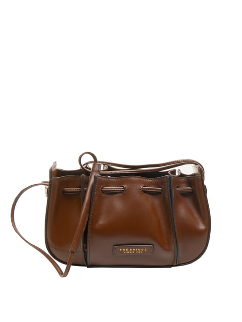 THE BRIDGE CAMILLA Borsa secchiello in pelle MARRONE - Borse Donna