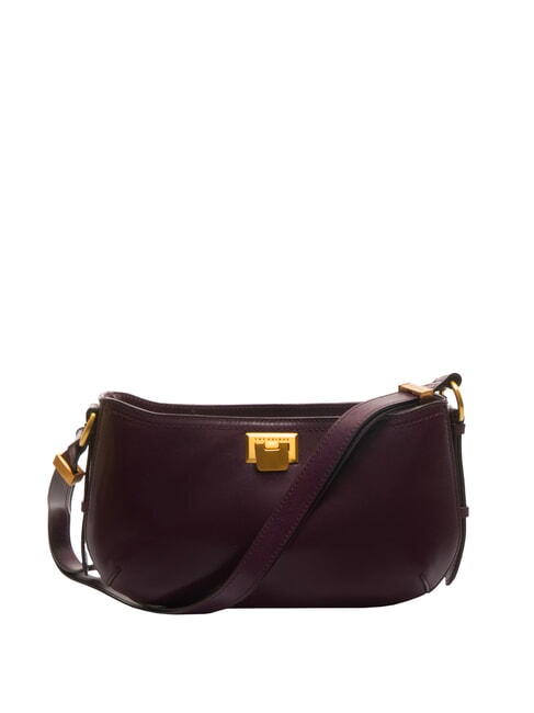 THE BRIDGE FEDERICA Borsa in pelle a spalla grape abb. oro - Borse Donna