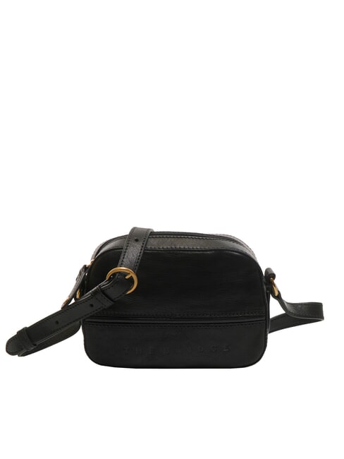THE BRIDGE DAPHNE Borsa camera case in pelle Nero Oro - Borse Donna