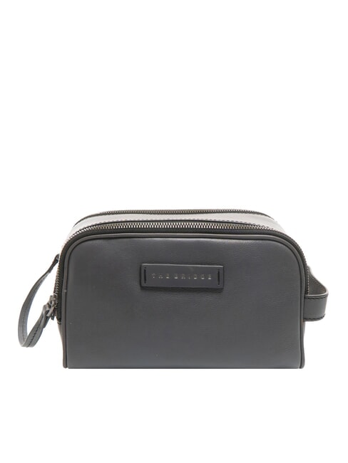 THE BRIDGE FILIPPO Beauty case in pelle grigio abb. rutenio scuro - Beauty Case