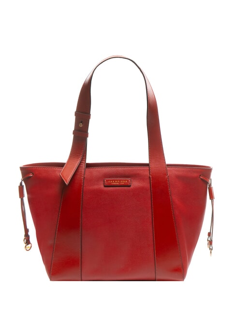 THE BRIDGE CARLOTTA Borsa shopping a spalla in pelle ciliegia/oro - Borse Donna