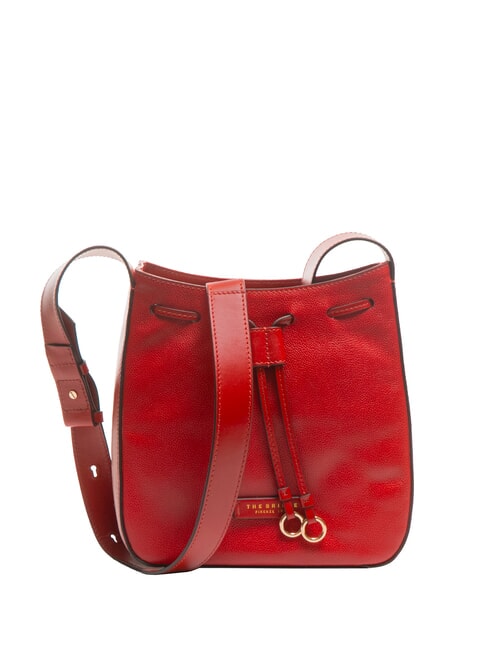 THE BRIDGE CARLOTTA Borsa a secchiello a tracolla ciliegia/oro - Borse Donna