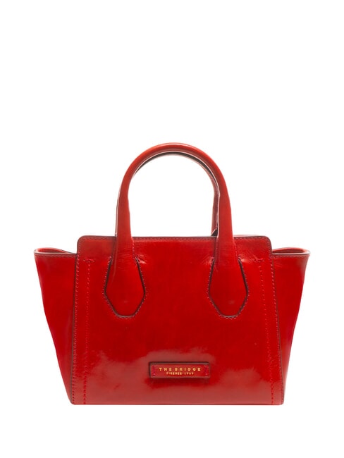 THE BRIDGE FIONA Borsa tote in pelle con tracolla flamenco abb. oro - Borse Donna