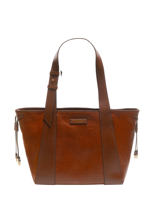 THE BRIDGE CARLOTTA Borsa shopping in pelle MARRONE - Borse Donna