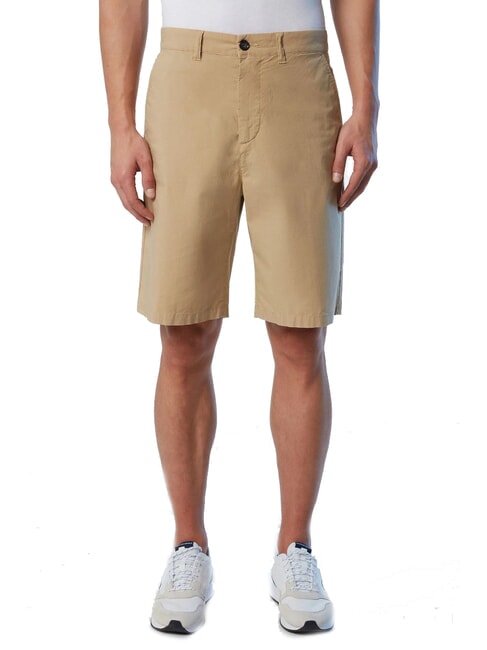 NORTH SAILS FREEDOM Pantaloni corti chino in cotone stretch honey - Pantaloni Uomo