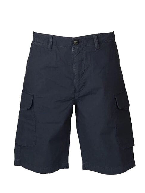NORTH SAILS AMERICA Pantaloni corti cargo in cotone stretch navy blue - Pantaloni Uomo