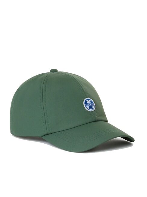 NORTH SAILS ROUND LOGO Cappello modello baseball, foderato in pile lake green - Cappelli