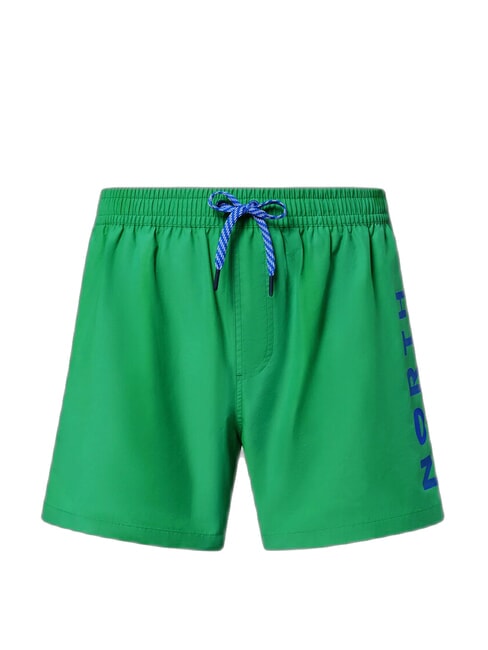 NORTH SAILS VOLLEY Costume boxer logo laterale green bee - Costumi da bagno Uomo