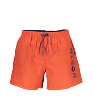 NORTH SAILS VOLLEY Costume boxer logo laterale bright orange - Costumi da bagno Uomo - 1