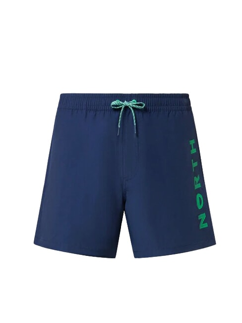 NORTH SAILS VOLLEY Costume boxer logo laterale navy blue - Costumi da bagno Uomo