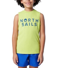 NORTH SAILS PRINTED KIDS Maglia giromanica in cotone - T-shirt Bambino