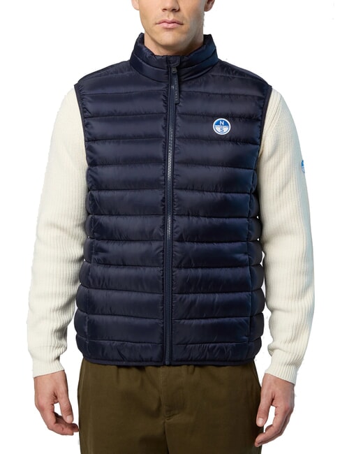 NORTH SAILS SKYE Giubbino gliet smanicato navy blue - Giacche smanicate Uomo