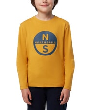 NORTH SAILS GRAPHIC KIDS Maglia manica lunga in cotone - T-shirt Bambino