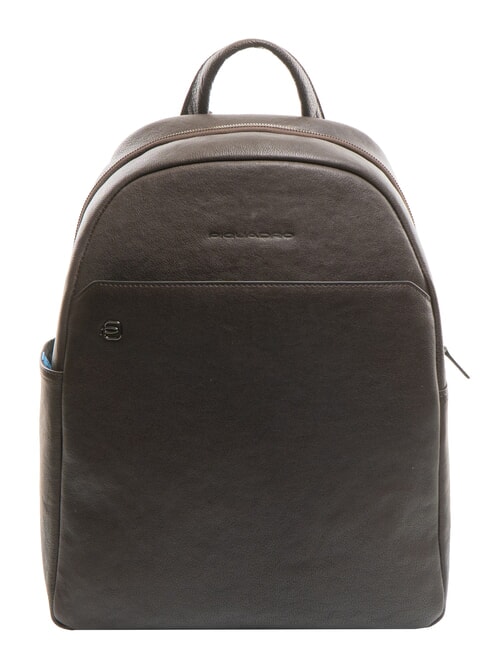 PIQUADRO BLACK SQUARE  Zaino porta PC 13,3", in pelle MORO - Zaini da lavoro porta PC