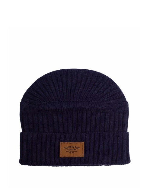 TIMBERLAND RIBBED Cappello con risvolto peacoat - Cappelli