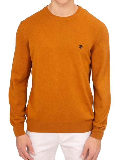 TIMBERLAND KNOX RIVER Maglia girocollo wheat boot - Maglie Uomo