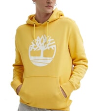 TIMBERLAND TREE LOGO Felpa con cappuccio mimosa - Felpe Uomo - 1