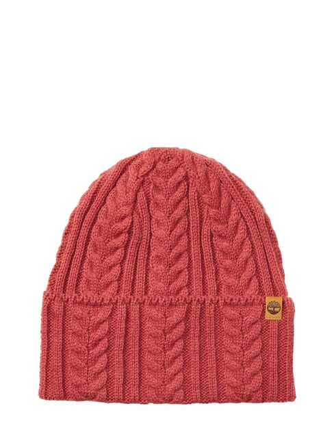 TIMBERLAND CABLE  Berretto garnet rose - Cappelli
