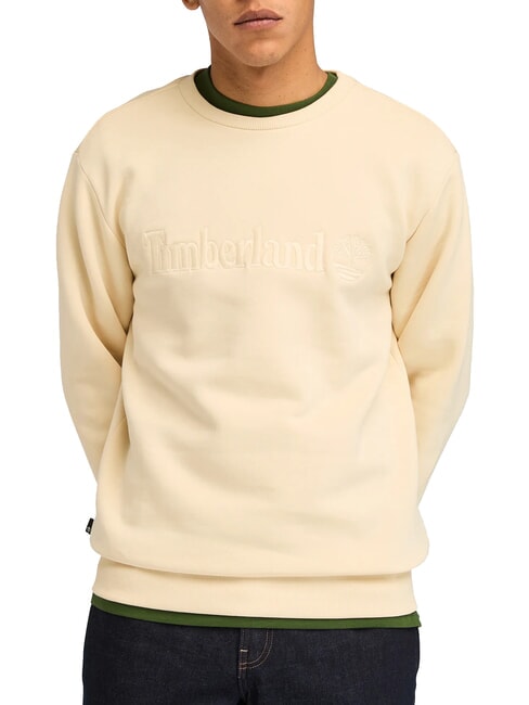 TIMBERLAND EMBROIDERY TONAL Felpa girocollo angora - Felpe Uomo