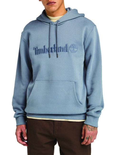 TIMBERLAND EMBROIDERY TONAL Felpa con cappuccio folkstone gray - Felpe Uomo