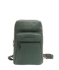 PIQUADRO RHINO Zaino monospalla in pelle - Zaini da lavoro porta PC