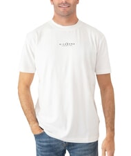 JOHN RICHMOND HERMOSO T-shirt in cotone con logo white/blk - T-shirt Uomo - 1