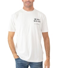 JOHN RICHMOND RENENS T-shirt in cotone con stampa - T-shirt Uomo